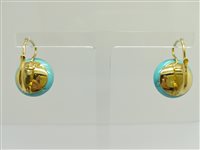 Pendientes Michieletto Gioielli Mujer in Oro amarillo Turchese MICGIO10002537 - MICGIO10002537